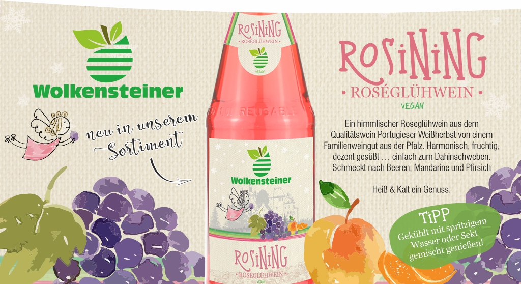 anzeige - PSST, demnächst Neu in unserem Sortiment - die PSST-Schorle mit Apfel-Johannisbeer oder Apfel-Himbeer. Beste Direktsäfte und Wasser, fruchtig und herb erfrischend, vegan mit 50% Fruchtgehalt