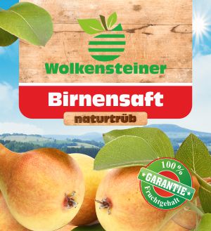 Birnensaft naturtrüb 1L